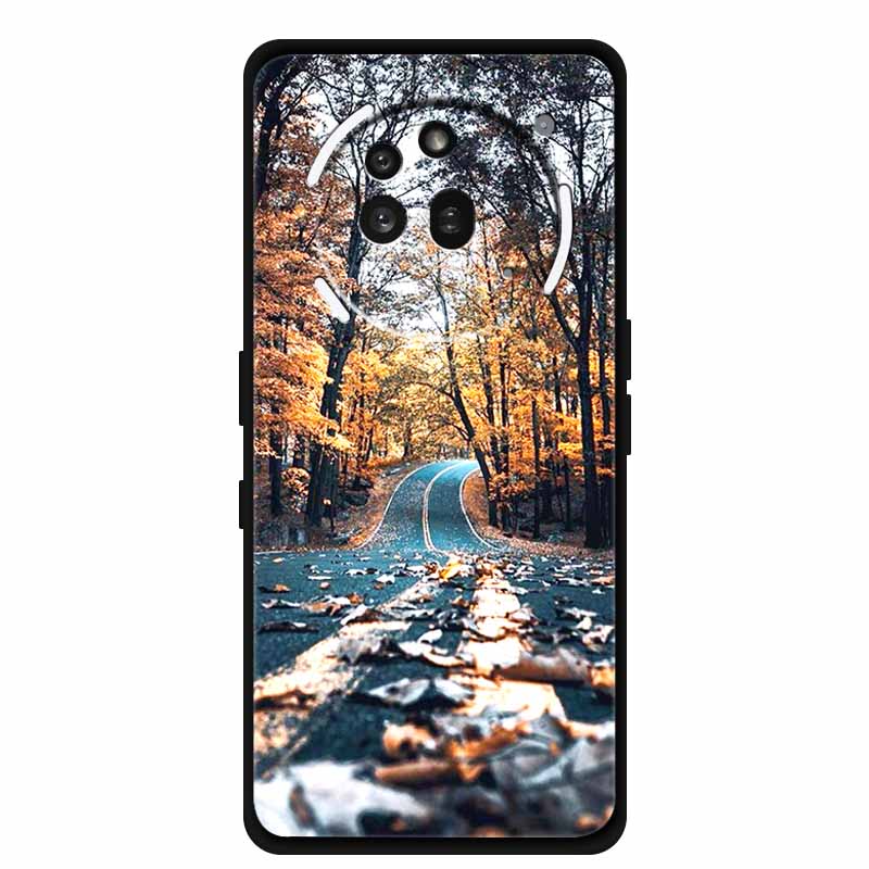 For Nothing Phone 3A Pro Case 3 A Pro Phone Cover Wolf Black Silicone Soft Coque For Nothing Phone3A Pro Back Cover Case 3APro