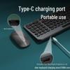 Yixin 709 Kabelloses Tastatur- und Maus-Set, Dual-Modus, Typ-C-Aufladung, Scissor-Switch-Design
