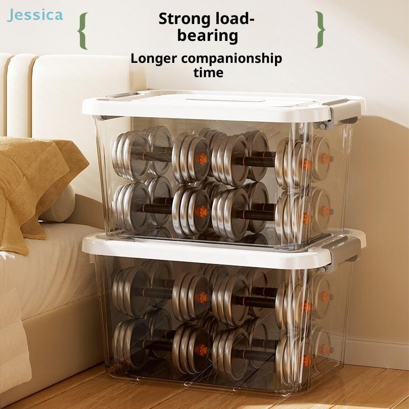 Clear Plastic Storage Box With Lid Airtight Stackable Organizer Binclear Container For Homekitchen  Closet Organization