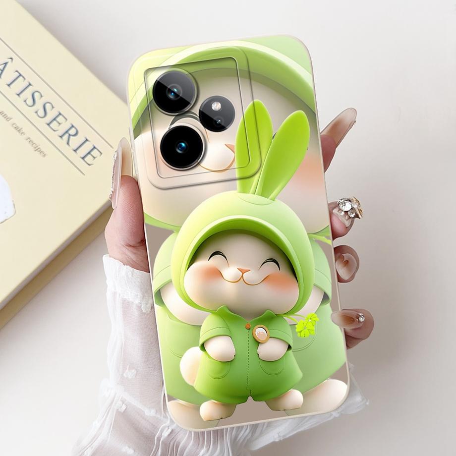 For Realme GT 7 5G Case RMX5061 Cute Cartoon Fashion Painted Cover Soft Silicone Case For Realme GT7 Pro GT 7 Pro 7T GT7T Fundas