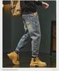 Jean fuselé à jambe droite pour homme: Pantalon décontracté tendance, ample et polyvalent pour l'automne/hiver.