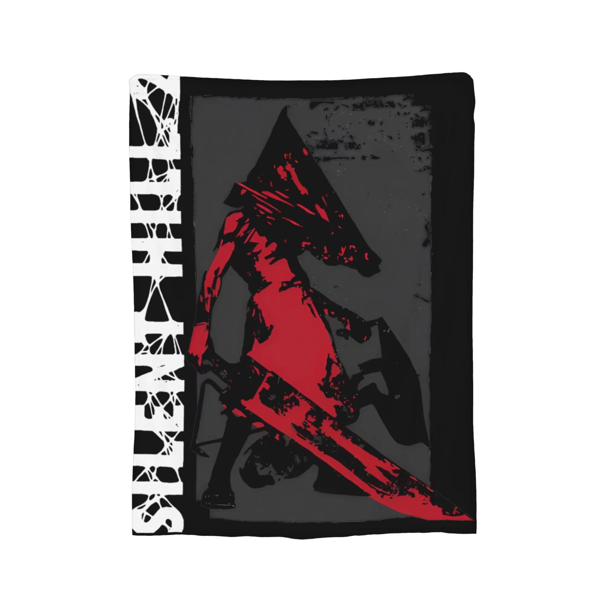 Silent Hill 2 Red Pyramid Thing Blanket Premium Flannel Fleece Super Soft Cozy Plush Bed Throw 75x100cm (30x40inch)