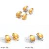 Stainless Steel Water Drop Earrings With Irregular Shape For Trendy Women Gift