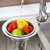 1/2 PCS Stainless Steel Sink Garbage Filter Dry And Wet Separation Colander Drain Basket Drain Rack for Filter Food Vegetable