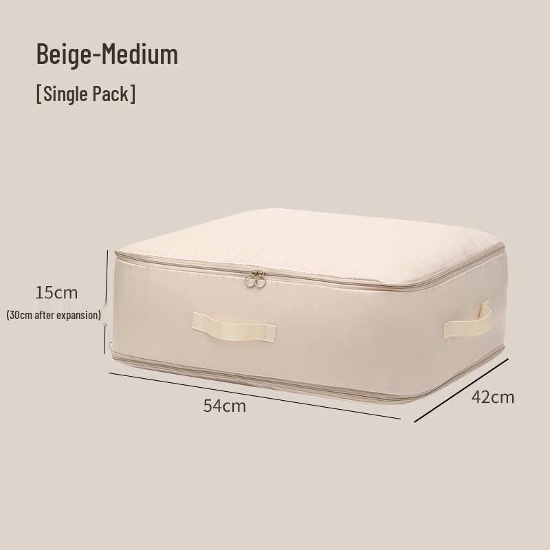 Compact Wardrobe Storage Bag for Jackets & Quilts