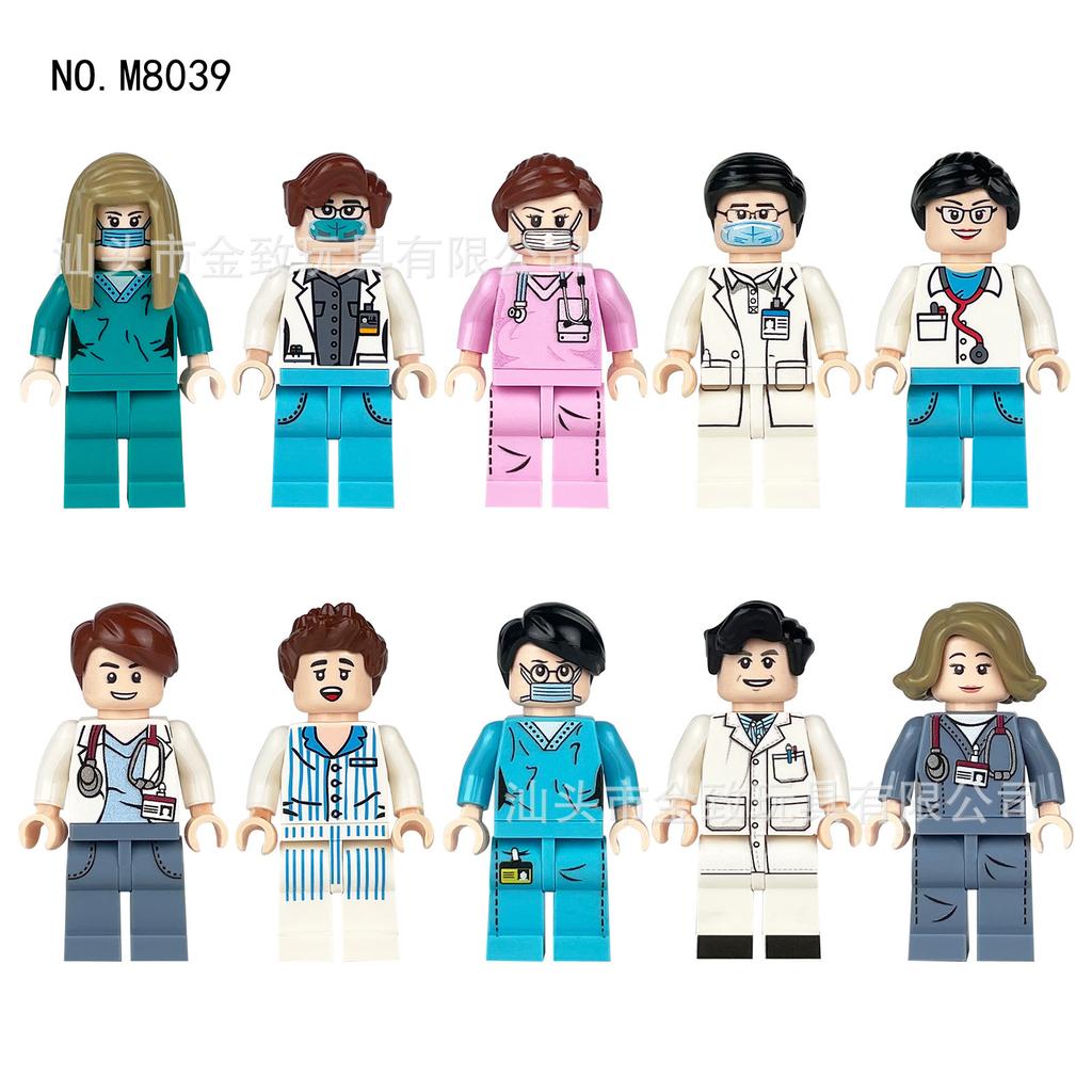 480 City Professional Police Special Police Building Block Small Particles Assembled Children'S Toys