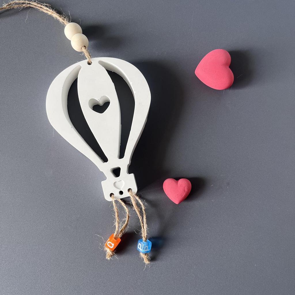 Romantischer Heißluftballon Silikonform Sommer Ballon Gips Ornamentform Umgebungslicht Heißluftballon Einsatz Tropfform
