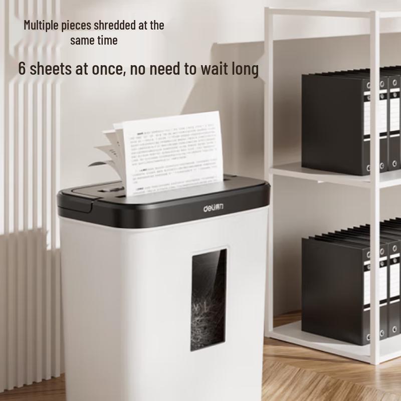 Deli 9939 Paper Shredder CN plug (adapter included)