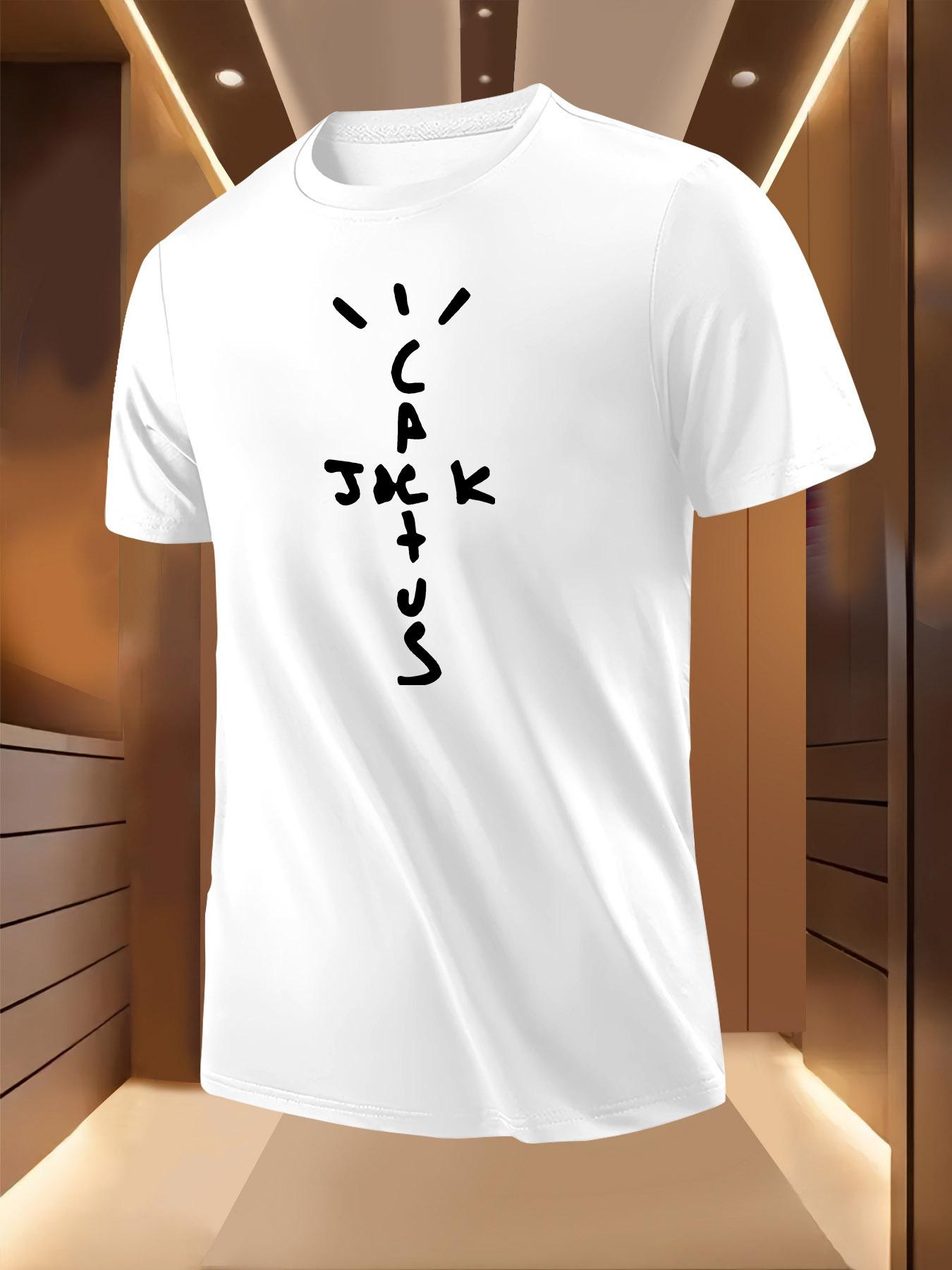 Hand-Drawn CACTUS JACK Graphic Tshirt - Breathable Lightw... XL