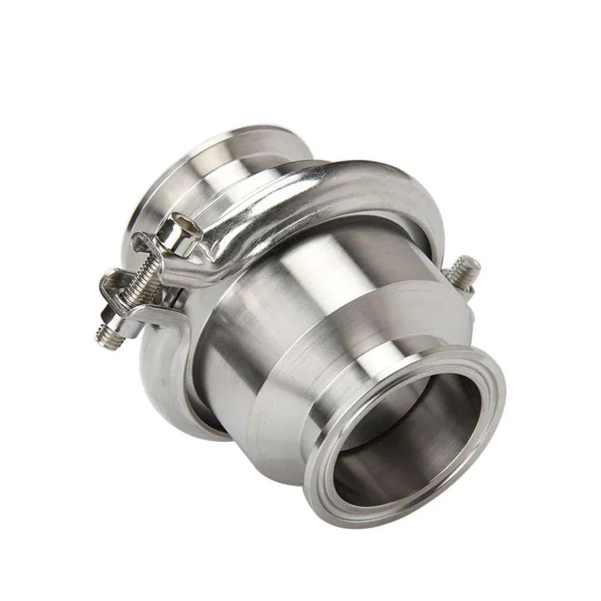 3/4'' 1'' 1.5'' 2'' 2.5'' Sanitäres Tri Clamp Rückschlagventil Einwegfluss Edelstahl SS 304