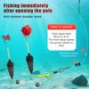 1 Peça 3 Anzóis Hair Rigs de Pesca Gancho com Farpa Iseni Hook Gancho de Pesca de Carpa Pronto para Usar Tamanho 4#-11# Rigs de Carpa Isca de Pesca