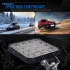 2 Pcs 4.5" 6500K Super Bright Car SUV Offroad Fog Driving Lamps Spotlight Lights