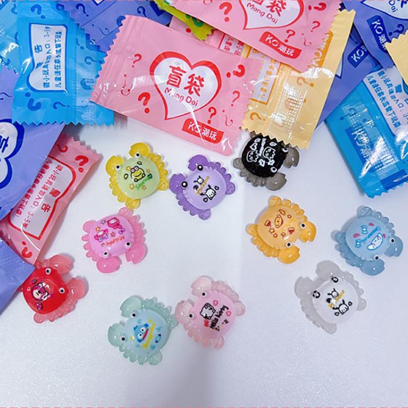 10Pcs Mini Simulation Capybara Model Blind Bag Toys Cartoon Miniature Animal Model Diy Ornaments Children'S Surprised Gifts