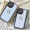Cute anime Shark Leather Phone Case For iPhone 16 15 14 17 Pro Max 11 12 Mini Plus Soft Shell