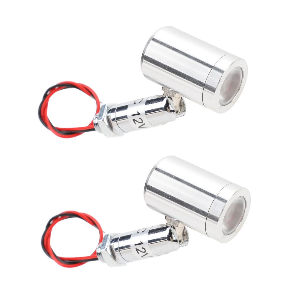 2 Pcs  LED Spotlight DC12V 1W 30° Angle Indoor Accent Up Lights Jewellery Showcase Spot Light Fo
