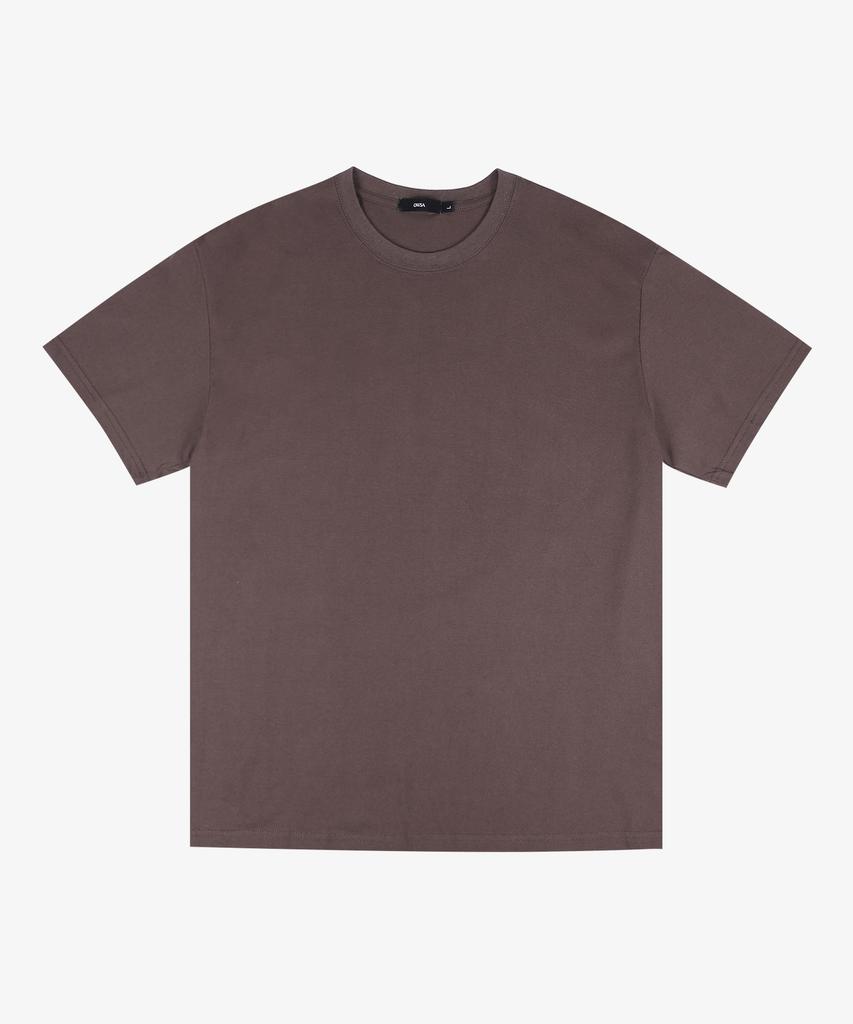 Ousa Basic Plain Short Sleeve T-Shirt 6 Colors