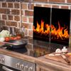 Glass Hob Protector 2x30x52 Fire