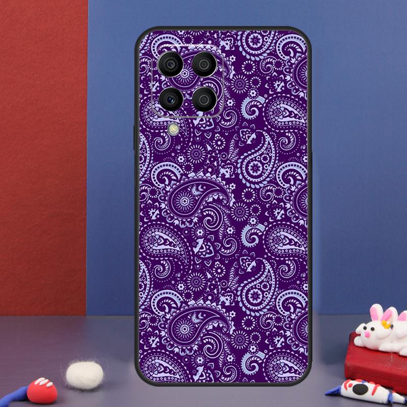 

Чехол с узором пейсли для Samsung Galaxy M34 M14 M54 M13 M15 M36 M55 M35 M56 M16 M31 M11 M53 M12 M32 M52 M06 Samsung M54