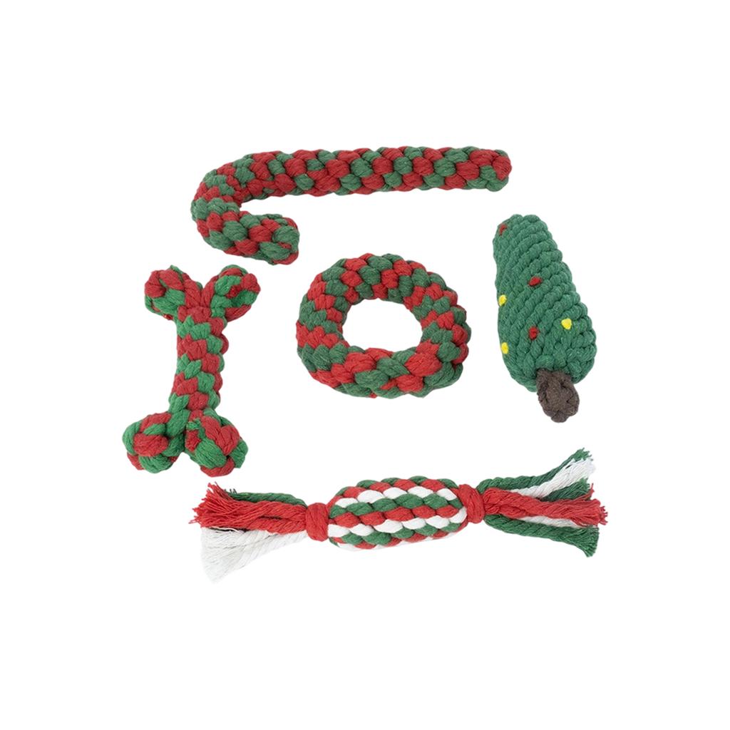 Handmade Knitted Cotton Rope Pet Supplies, In-Stock , Pullable Corn Chew Toy Interactive Dog Toy
