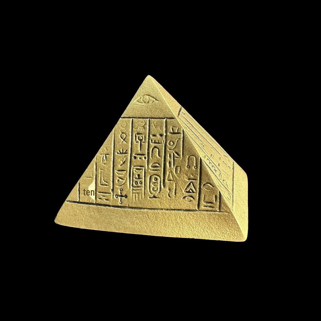 Hand-Painted Egypt Pyramids & Sphinx Resin Fridge Magnet - Tourist Souvenir. Free Shipping!