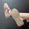 Thick-soled dad shoes women's 2025 spring and summer new trend breathable and heightened Forrest Gump shoes lightweight soft-soled casual sports shoes