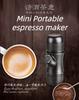 Portable Mini Handheld Pressure Coffee Machine - Espresso Maker for Office/Travel/Outdoor Use (Durable, Compact & Easy To Clean)