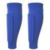 1 Pair Leg Sleeves Shin Guards Shockproof Honeycomb Nylon Support Sock Shin Protector Soccer Gear Soccer Shields Sports Legging 1