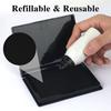 Premium For All Stamp Type Compatible Black Ink Stamp Pad-4 X 2.5 Inch, Perfect Ideal For Office And Crafting Use