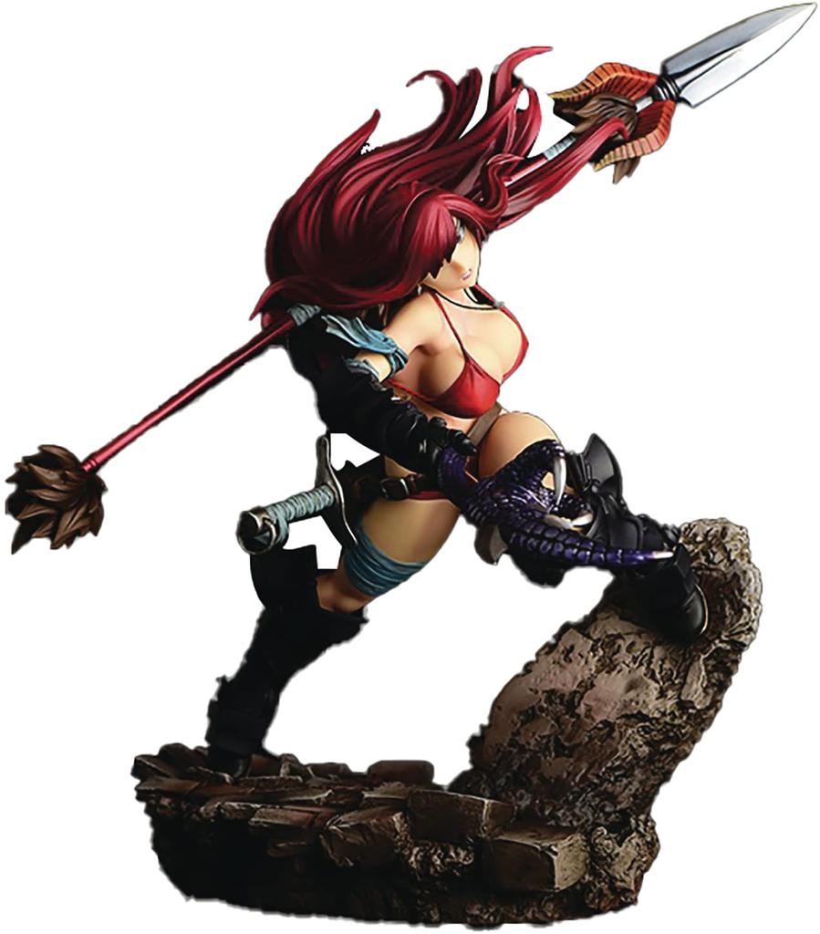 Orca Toys Erza Scarlet the Knight Another Black Scale PVC Figure ver. Color Armor 1/6 Pre-painted