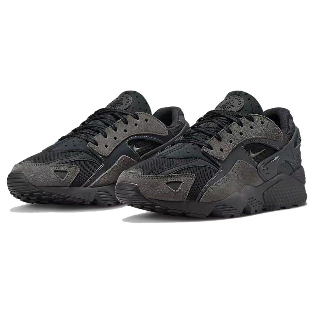 Nike Pánske Air Huarache Runner Čierne Antracitové Unisex Tenisky Stredne Sivé DZ3306-002