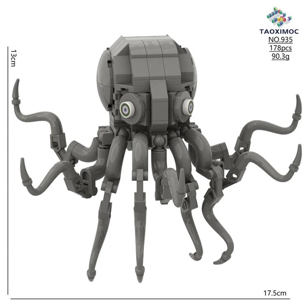 2026 New Subnautica Building Blocks Bloop Sea Monster El Gran Maja The Sea Eater Chost Leviathan Subnautica Bricks Toy Fans Gift