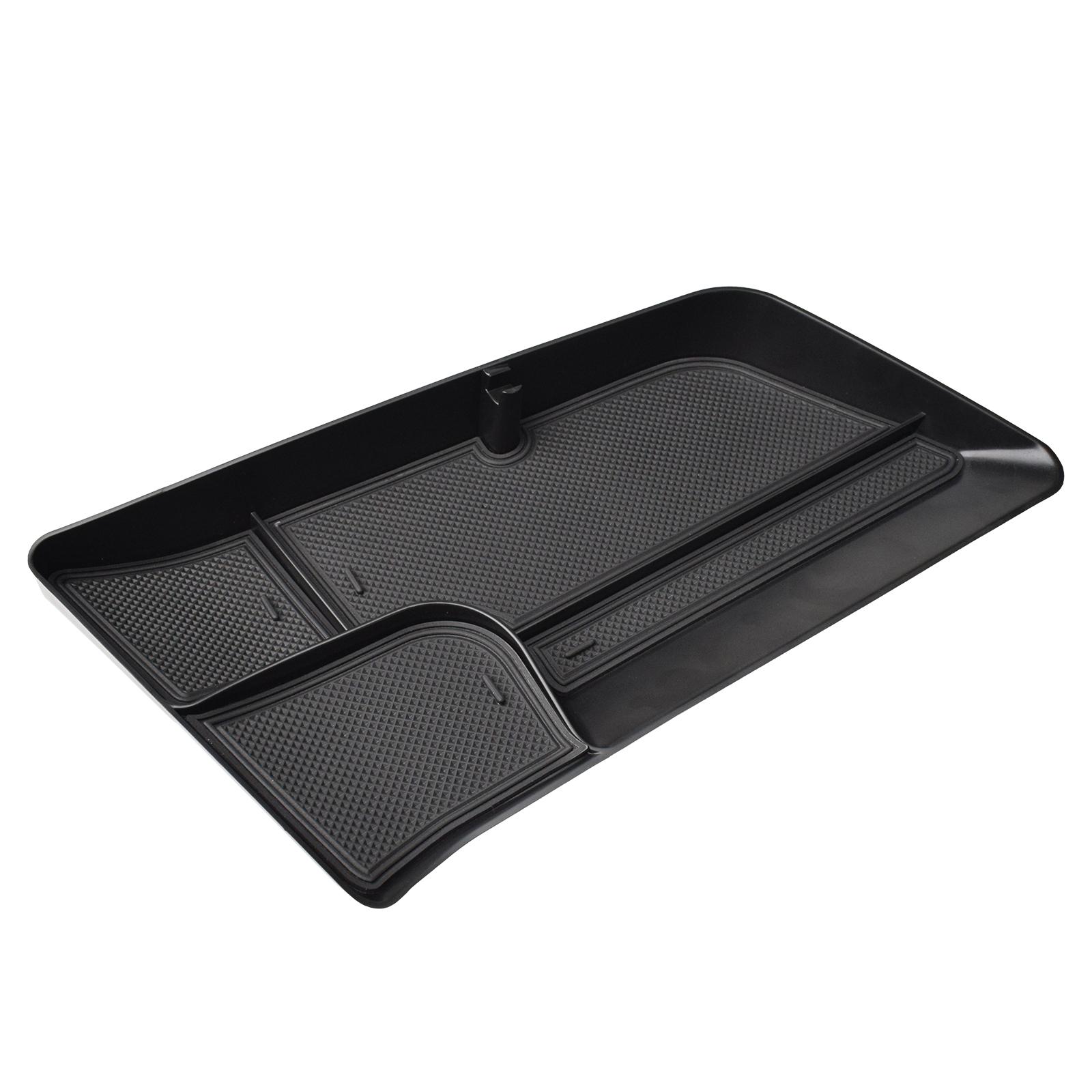 

Органайзер для хранения на приборной панели для 2025 2025 2025 Volkswagen VW Taos, бокс для центральной консоли, держатель-лоток для автомобиля за экраном, аксессуары чёрный