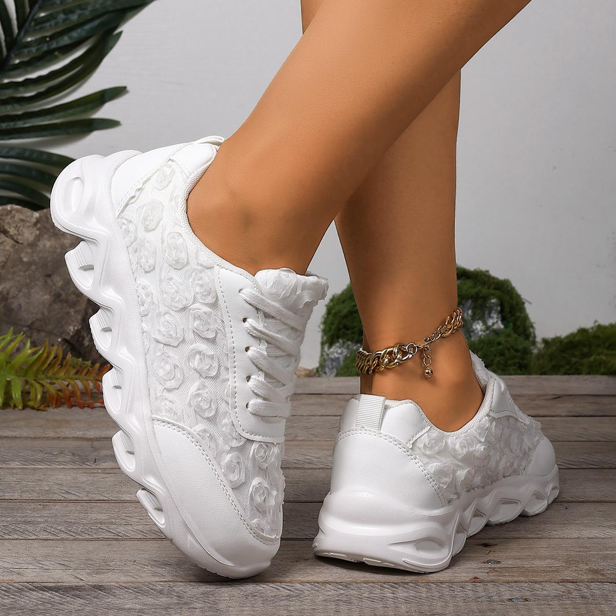 

Мода Новая женская повседневная спортивная обувь модная, универсальная, дышащая, легкая и с мягкой подошвой обувь для бега на открытом воздухе 37 бежевый