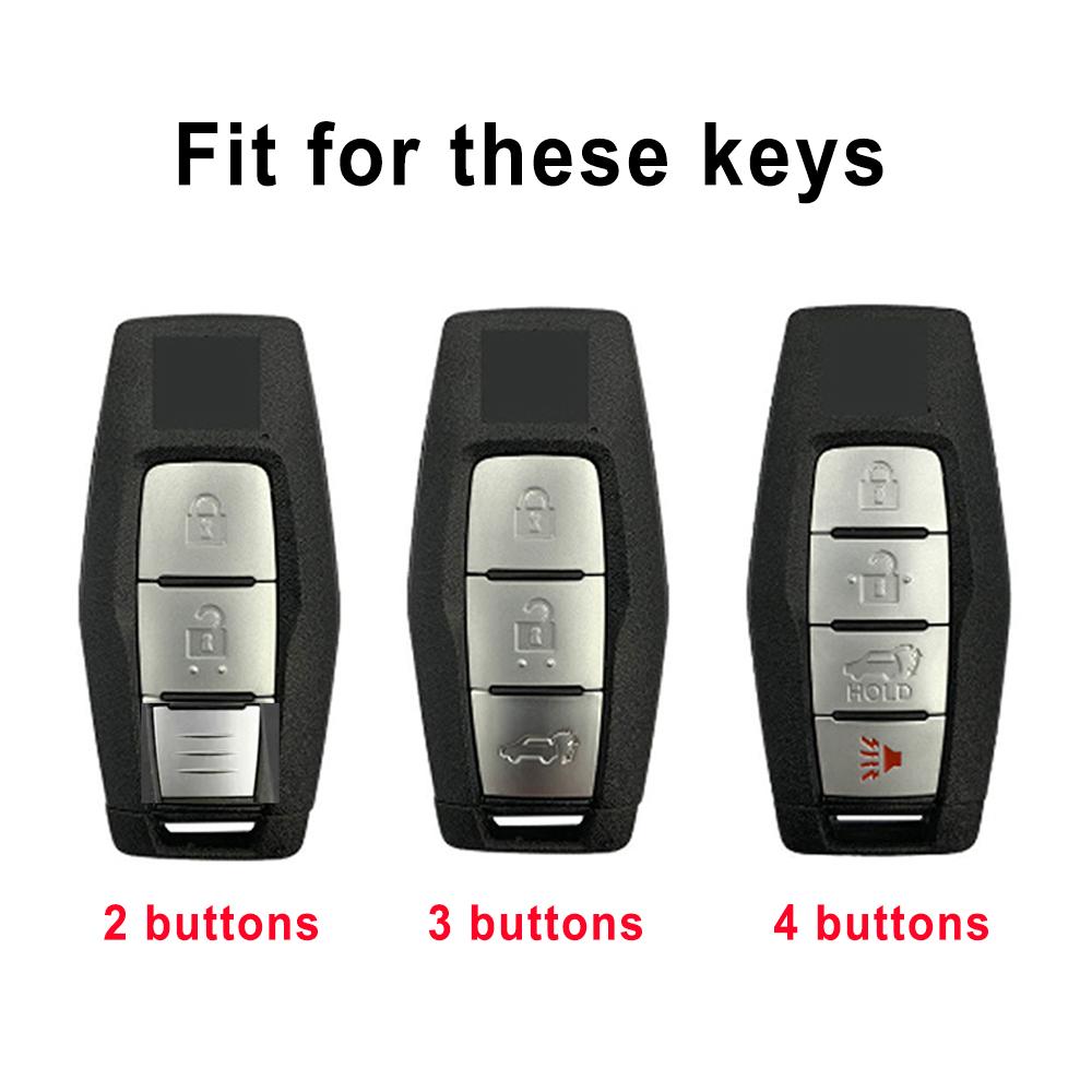 2 3 4 Bottons for Mitsubishi Outlander 2023 2022 2024 TPU Car Smart Key Case Cover Control Remote Key Holder Accessories