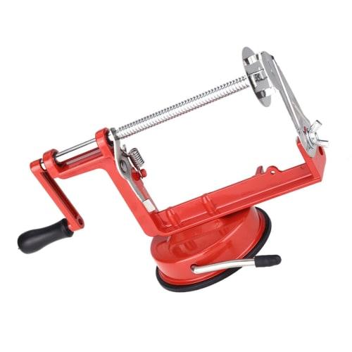 Twisted Potato Cutter, Manual Aluminum Alloy Body with 304 Stainless Steel Blade for Radish, Cucumber, Taro, Yam, and Other Fruits and Vegetables