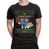 Men TShirts Funny  With Elephant And Meowl Steal A Brainrot Christmas Crew Awesome 100 Cotton Tee Shirt Round Collar Tops Gift