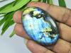 35X53MM Multi Fire Labradorite Oval Cabochon Loose Natural Gemstone 129Cts. SK-3950