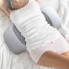 Lumbar Support Pillow for Sping Ergonomic   Removable Cover Lower Back Pillow for Bed