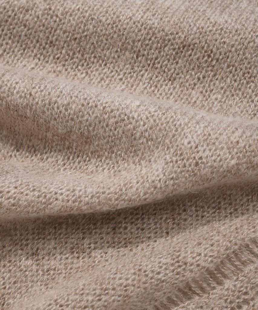 Palet Grunge Sheer Knit Beige