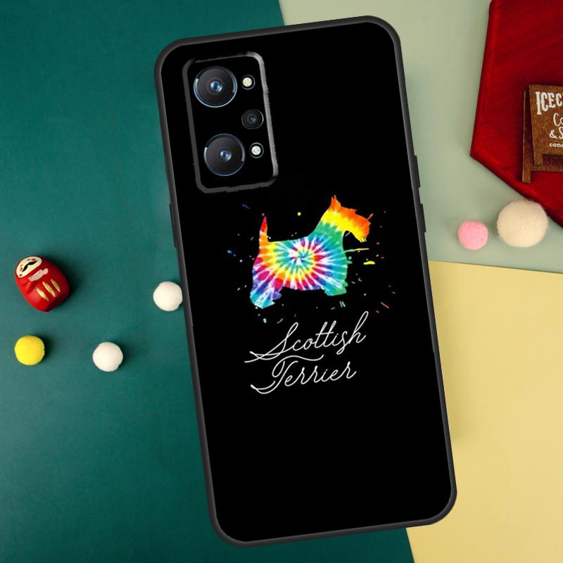 Westie Scottie Scottish Terrier For Realme 12 11 Pro Plus 9 10 GT5 GT3 GT Neo5 C35 C31 C30 C33 C51 C53 C55 C25s C21Y Case