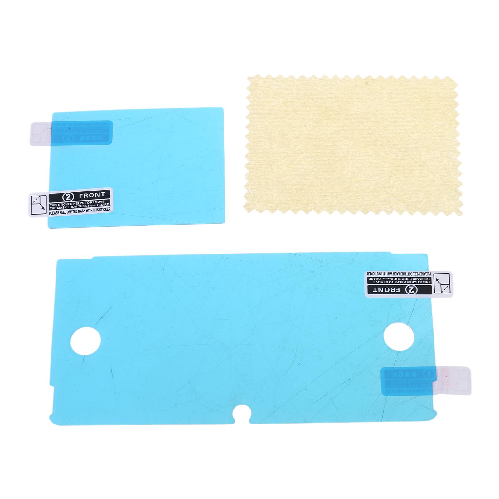 

2 шт. Защитная пленка для экрана игровой консоли 3DS, взрывозащищенная защитная пленка, устойчивая к царапинам, полноэкранная пленка, небьющаяся