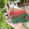 Leather Waist Bottle Holder for Outdoor Sports Secure Belt Clip Beverage Buckle