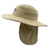 Cappello da Pesca da Esterno 100% Poliestere di Alta Qualità con Protezione UV, Cappello a Secchiello Traspirante in Rete con Ampia Visiera e Protezione per il Collo