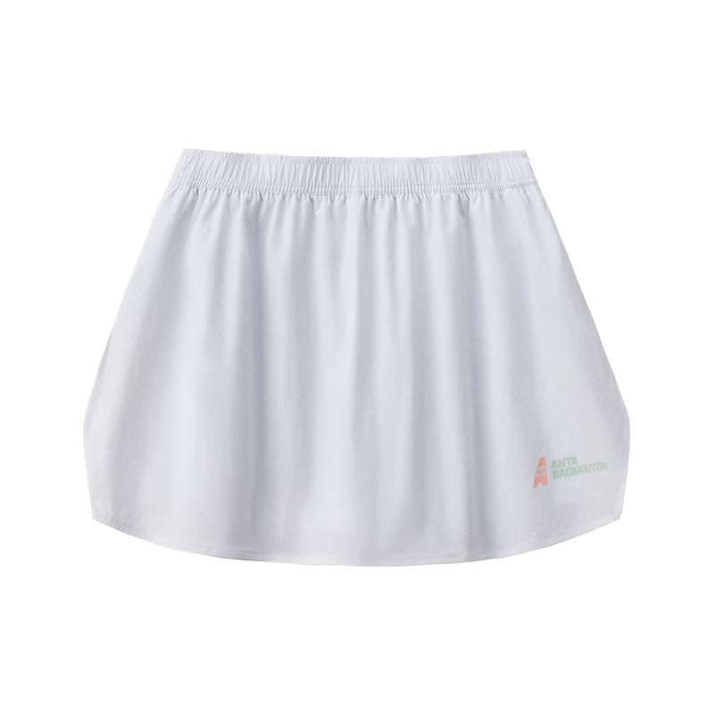 

Anta Breathable Sports Skirt Pants Casual Skirt Women bottoms Pure-White 962621202-1 XS