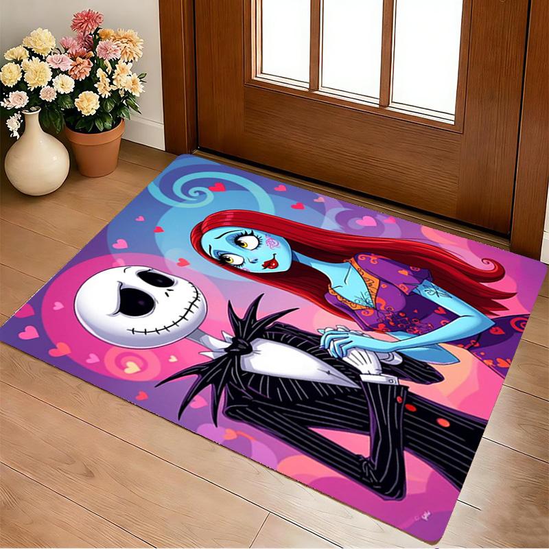 Nightmare Before Christmas Living Room Non-Slip Area Rug Soft Carpet for Bedroom Game Playroom Sofa Office Home Decor Doormat Christmas Gift C9211510