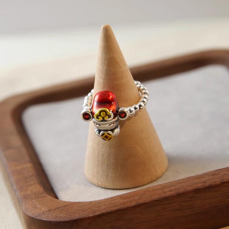 Copper Adjustable Fashionable Finger Ring For Women With Exquisite Geometric Design And Chic Aesthetic