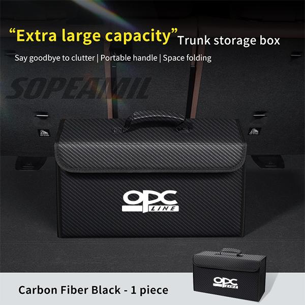 Car Storage Box Large Capacity  Foldable Stowing Tidying Bag For Opel OPC Line INSIGNIA Astra Corsa Delica Grandland GTC Zafira