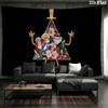 Gravity Falls Wall tapestry, aesthetic printed fabric blanket, suitable for bedroom, living room, and home decor.