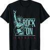 Rock On Amerika 4. Juli Vintage Freiheitsstatue T-Shirt Unisex