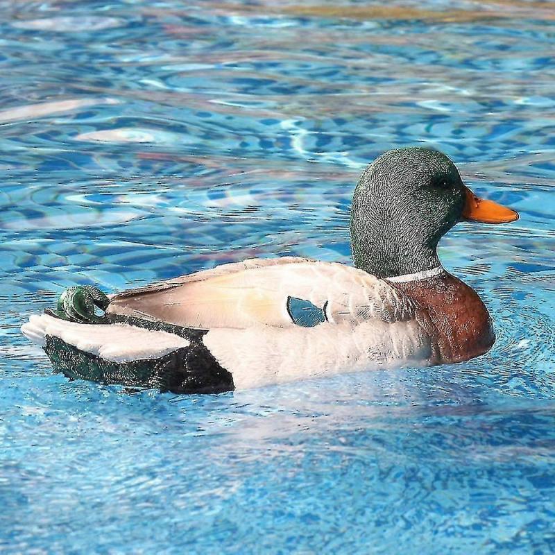 V201 Rc Boat Rc Duck Boat 2.4ghz Hunting Motion Remote Control Duck Boat Waterproof For Swimming Po